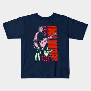 The sound of pop rock brotherhood Kids T-Shirt